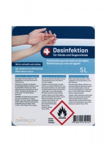 Desinfektion für Hände und Gegenstände 5 L Gebinde